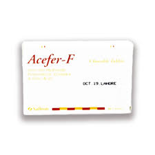 Acefer -F Tablets Chew 10's